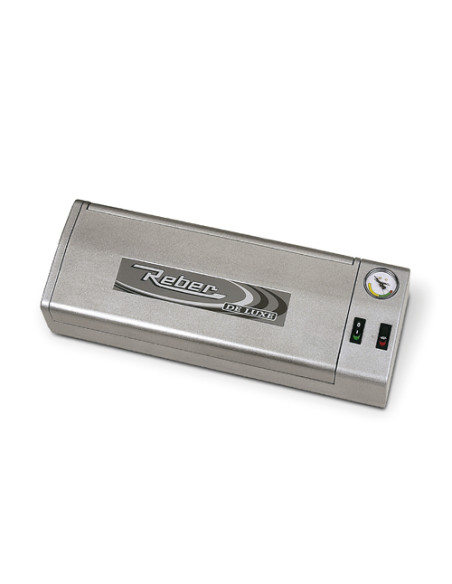 REBER 9701N Family De Luxe Silver Vuotometro Professionale