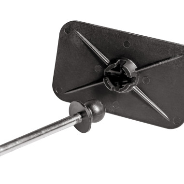 MILWAUKEE LMP asta telescopica per laser con testa snodata 3,6 metri