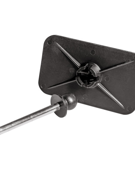 MILWAUKEE LMP asta telescopica per laser con testa snodata 3,6 metri