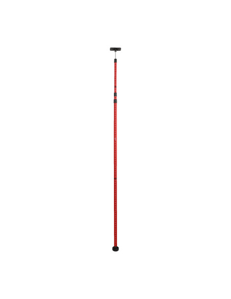 MILWAUKEE LMP asta telescopica per laser con testa snodata 3,6 metri