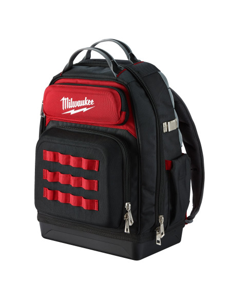 MILWAUKEE Zaino da cantiere porta utensili multi tasche fondo rigido
