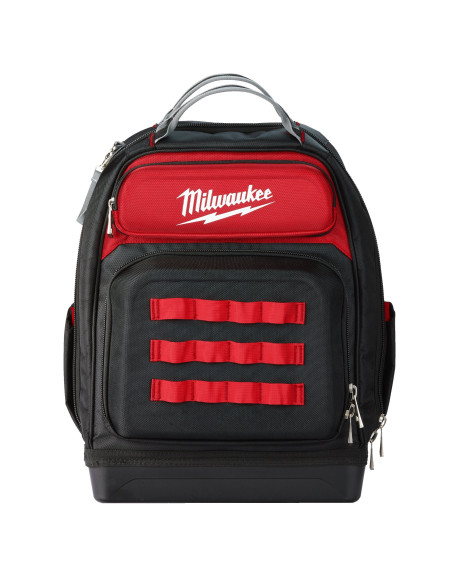 MILWAUKEE Zaino da cantiere porta utensili multi tasche fondo rigido