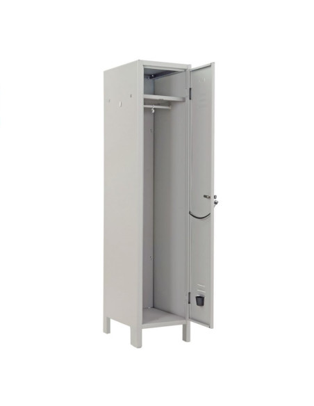 ARMADIETTO ARMADIO SPOGLIATOIO 1 ANTA 1 POSTO H179 NORMA ASL CON TETTO