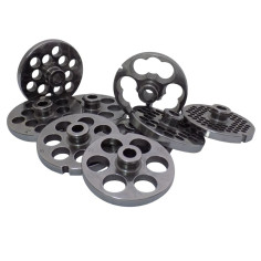 REBER PIASTRA IN ACCIAIO AL CARBONIO PIASTRE TRITACARNE ELETTRICO E MANUALE N°22