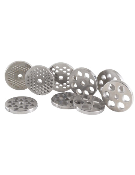 REBER PIASTRA IN ACCIAIO INOX per TRITACARNE ELETTRICO E MANUALE N°12