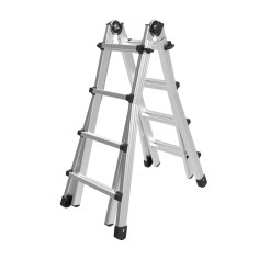 Marchetti BLACK 45 scala telescopica in alluminio allungabile fino a 4,6 mt