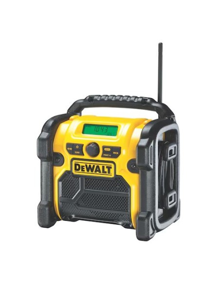 DEWALT Radio da cantiere, elettrica a batteria DCR019