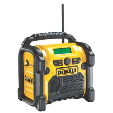 DEWALT Radio da cantiere, elettrica a batteria DCR019