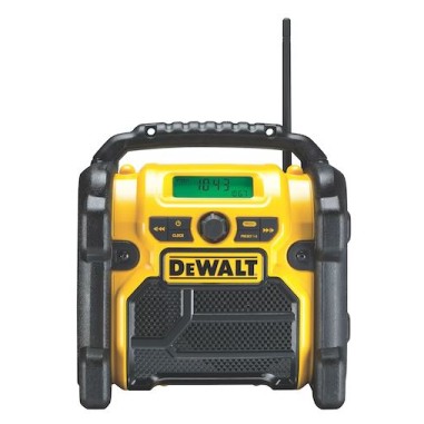 DEWALT Radio da cantiere, elettrica a batteria DCR019