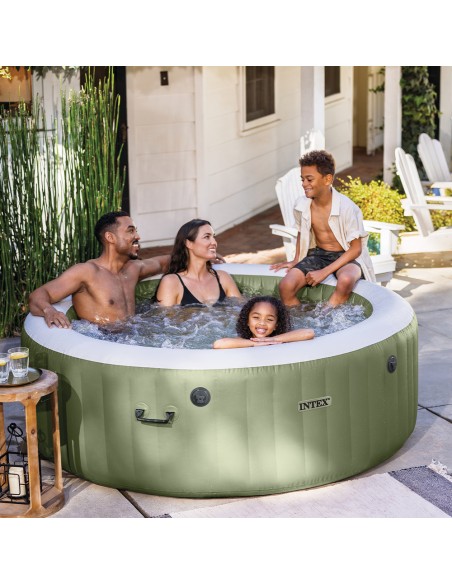 Intex 28426NP PureSpa Bubble Massage Spa Gonfiabile 4 Posti 196 cm