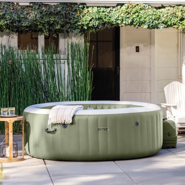 Intex 28428NP PureSpa Bubble Massage Spa Gonfiabile 6 Posti 216 cm