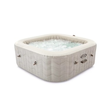 Intex 28472NP PureSpa Chevron Deluxe | Spa 6 Posti con Wi-Fi