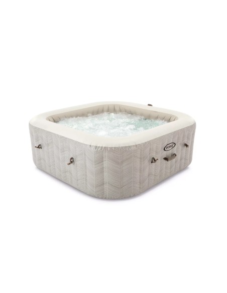 Intex 28472NP PureSpa Chevron Deluxe | Spa 6 Posti con Wi-Fi
