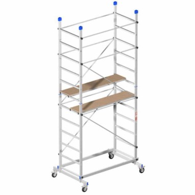 Trabattello alluminio Marchetti ZEUS Impalcatura ponteggio H. 3,6 m
