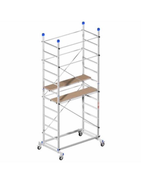 Trabattello alluminio Marchetti ZEUS Impalcatura ponteggio H. 3,6 m