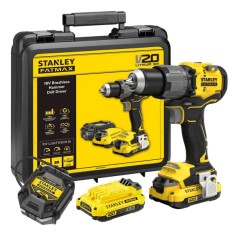STANLEY FATMAX SFMCD726D2K-QW – Trapano Battente 18V Brushless