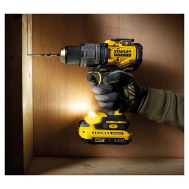 STANLEY FATMAX SFMCD726D2K-QW – Trapano Battente 18V Brushless