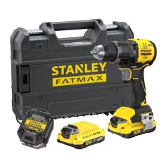 STANLEY TRAPANO AVVITATORE A PERCUSSIONE BRUSHLESS V20 - 2 BATTERIE 2.0 AH