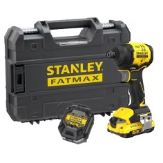 STANLEY AVVITATORE A IMPULSI 1/4'' BRUSHLESS V20 - BATTERIA 2.0 AH