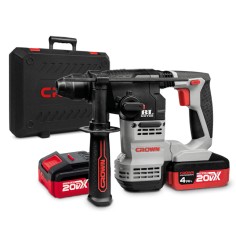 CROWN CT28001HX-4 BMC tassellatore demolitore sds-plus 2.3 J 20V