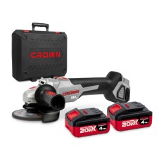 Smerigliatrice CROWN CT23001-125HX BMC 125mm 20V con batterie