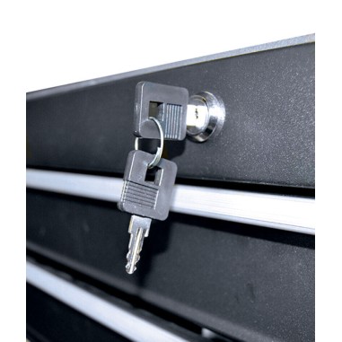 FerMec 53194 Carrello portautensili 6 cassetti in ABS con ruote VUOTO 90x77x42cm