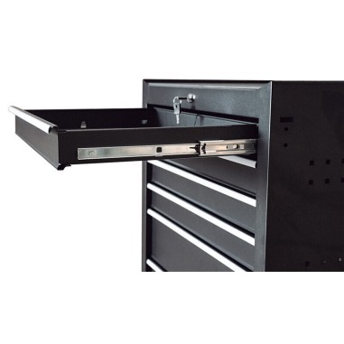 FerMec 53194 Carrello portautensili 6 cassetti in ABS con ruote VUOTO 90x77x42cm