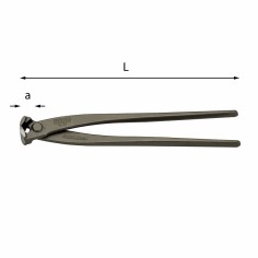 USAG 199 Tenaglia per cementisti ferraiolo muratore PROFESSIONALE 190 mm