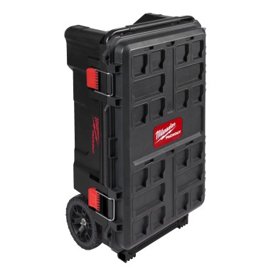 Cassone Porta Utensili Milwaukee PACKOUT™ su Due Ruote, Sistema Modulare