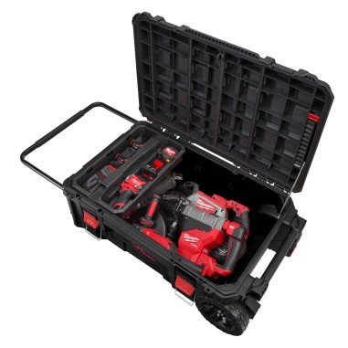 Cassone Porta Utensili Milwaukee PACKOUT™ su Due Ruote, Sistema Modulare