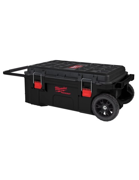 Cassone Porta Utensili Milwaukee PACKOUT™ su Due Ruote, Sistema Modulare