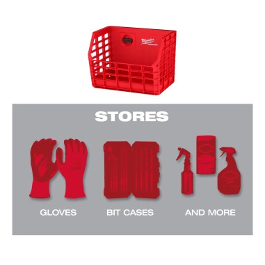 Cestello Milwaukee PACKOUT™ Wire Basket con Montaggio Click & Lock