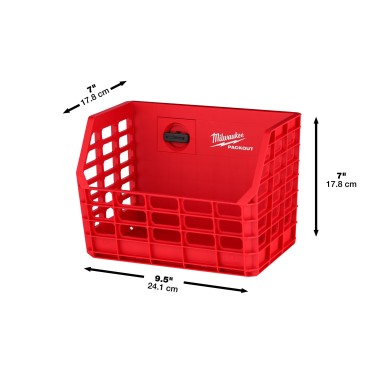 Cestello Milwaukee PACKOUT™ Wire Basket con Montaggio Click & Lock