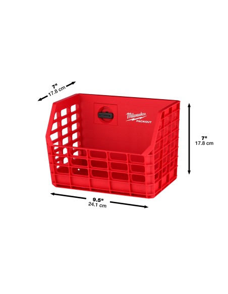 Cestello Milwaukee PACKOUT™ Wire Basket con Montaggio Click & Lock