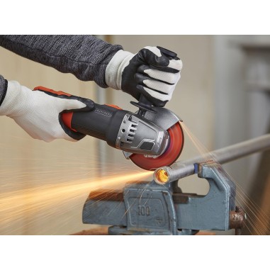 Smerigliatrice angolare Black & Decker 900W Ø115 con valigetta BEG210K