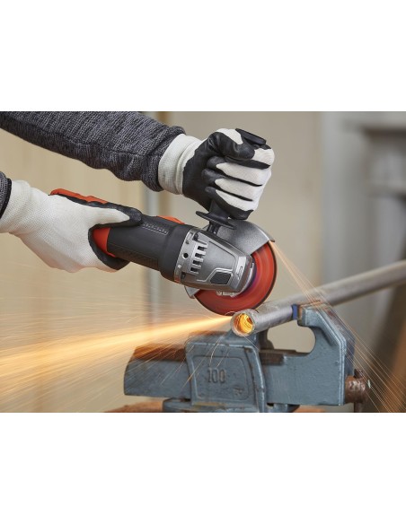 Smerigliatrice angolare Black & Decker 900W Ø115 con valigetta BEG210K