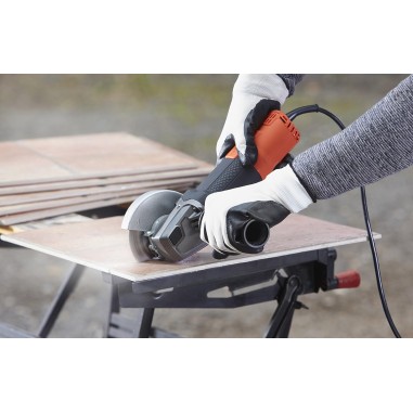 Smerigliatrice angolare Black & Decker 900W Ø115 con valigetta BEG210K
