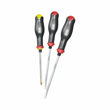 USAG 03240670 3 giraviti martellabili per viti con intaglio e impronta a croce