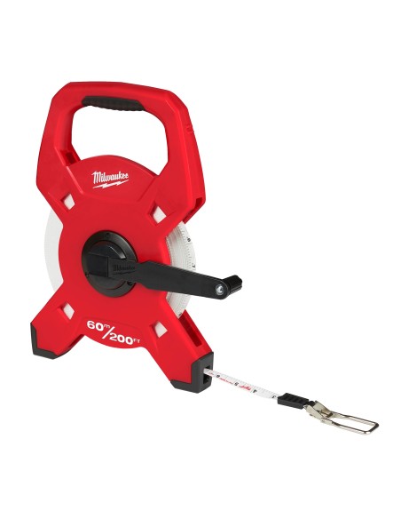 Milwaukee 4932459585 Rotella Metrica Aperta in Fibra di Vetro 60m