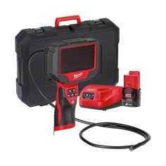 MILWAUKEE M12 360IC12-201C 2 Ah TELECAMERA DI ISPEZIONE CAVO 1,2 MT CON MEMORIA