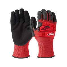 GUANTI ANTITAGLIO DORSO RINFORZATO MILWAUKEE IMPACT CUT LEVEL 3/C
