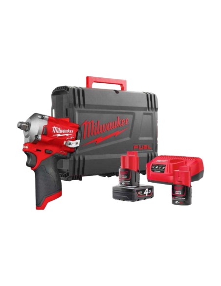 MILWAUKEE M12 FIWF12-422X trapano avvitatore ad impulsi 12V 339 Nm 1/2