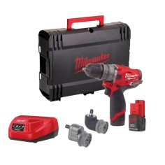 MILWAUKEE M12 FPDX trapano avvitatore con mandrini intercambiabili