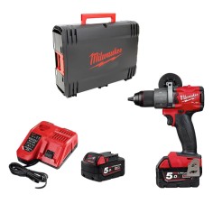 MILWAUKEE M18 FPD3-502X trapano avvitatore con percussione kit batterie