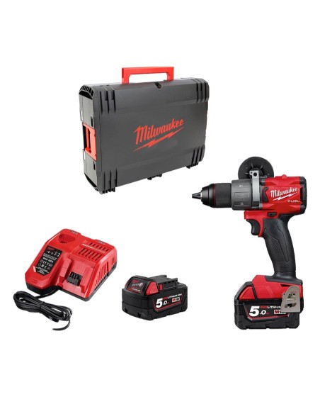 MILWAUKEE M18 FPD3-502X trapano avvitatore con percussione kit batterie