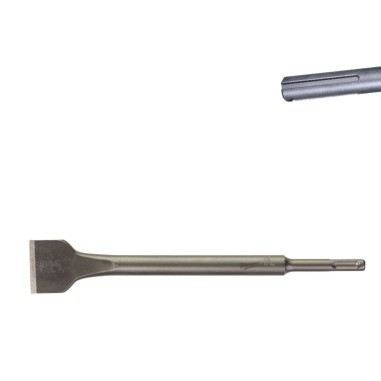 MILWAUKEE SCALPELLO A SPATOLA SDS-PLUS AUTOAFFILANTE PROFESSIONALE