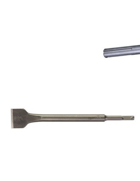 MILWAUKEE SCALPELLO A SPATOLA SDS-PLUS AUTOAFFILANTE PROFESSIONALE