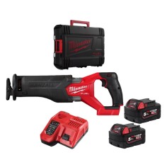 MILWAUKEE M18 FSZ-502X sega seghetto dritto 18V batterie 5 Ah completo