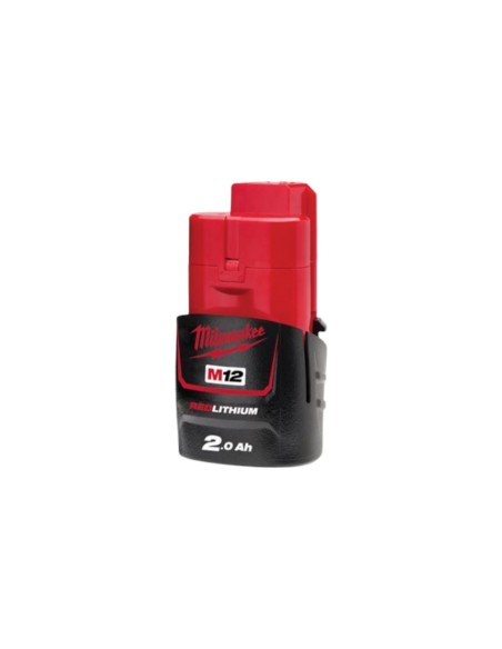 MILWAUKEE M12 B2 batteria 12V 2.0 Ah Li-Ion a ioni di litio 3 più pote
