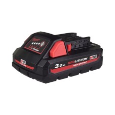 MILWAUKEE M18 HB3 batteria 18V 3 Ah REDLITHIUM HIGH OUTPUT